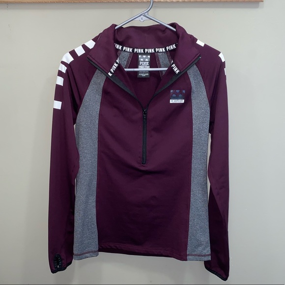PINK Victoria's Secret Tops - Victoria’s Secret PINK quarter zip top size S